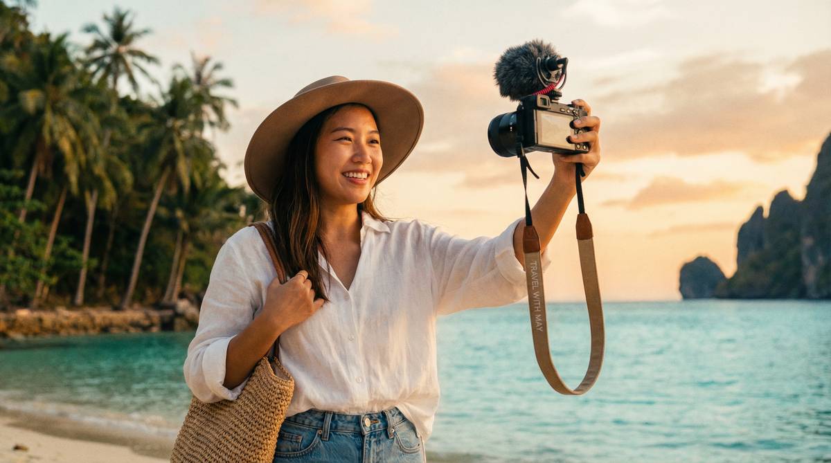 黄色仓库旅行视频